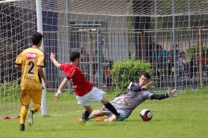 Mais cedo, sub-17 perdeu invencibilidade. Gol Xavante foi de Alex. Foto: Jonathan Silva